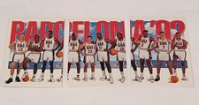 1992 Dream Team USA Basketball Skybox Barcelona 92 (3 Card) Set #544-546 JORDAN!