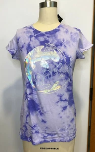Hot Topic How To Train Your Dragon Toothless Light Fury Tie-Dye T-Shirt purple M - Picture 1 of 6