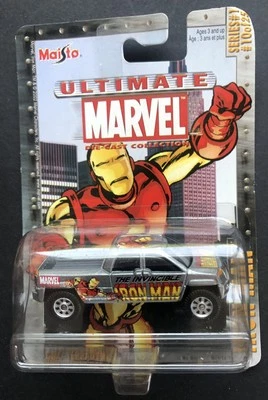 Camioneta Maisto Marvel Iron Man GMC Terradyne 2002 #10 de 25 diecast 1/64 Foto 1 de 4