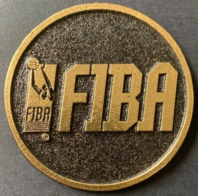 1994 FIBA World Basketball Championship Original Participation Medal + Tie Bag Foto 1 de 3