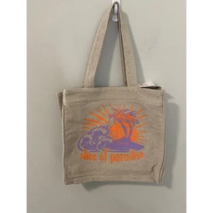 New Roxy Drink The Wave Zip Beach Tote Bag - Picture 1 of 3