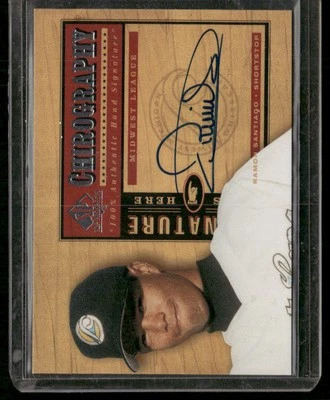 2001 SP Top Prospects #RS Ramon Santiago Chirography - Image 1 of 2