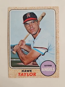 1968 Topps #52 Hawk Taylor Vintage California Angels Baseball Card  - Picture 1 of 2