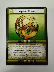 Imperial Favor Dragon Mon - Legend of the Five Rings CCG L5R LP - Picture 1 of 2