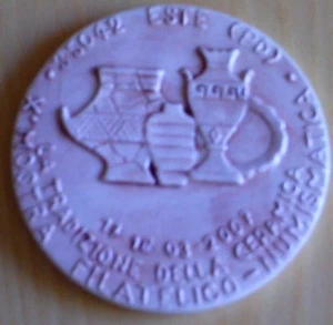 ESTE - Padova -  Ceramica  Medaglione / Fermacarte  - Nuovo - 2007 - Circolo FN - Imagen 1 de 1