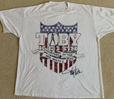 Toby Keith courtesy of the red white t-shirt - Image 1 of 4