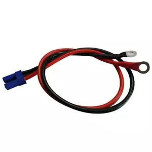 EC5 Female Plug Connector Cable with O Ring Eyelet Terminal 10AWG Wire 50 CM - Bild 1 von 9