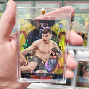 2023 Panini Prizm UFC Joe Solecki Gold Disco Rookie /10 Concourse RC - Picture 1 of 2