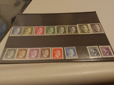 Hitler Stamp Lot Germany MI 793-8 WWII Third Reich Adolf Hitler Ect. MNH - Image 1 of 2