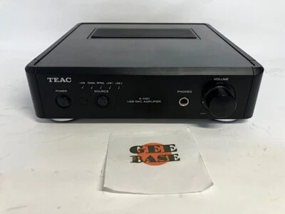 TEAC A-H01 Black USB DAC Stereo Integrated Amplifier Used - Image 1 of 3