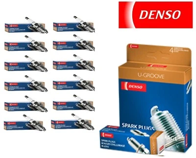 12 Pack Denso Nickel Resistor Spark Plugs for 1993 Mercedes-Benz 600SEC V12-6.0L - Image 1 of 4