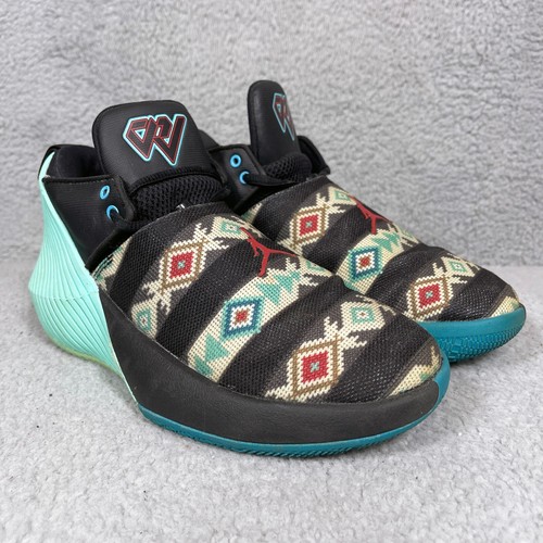 Scarpe da ginnastica Nike Jordan Why Not Zer0.1 basse GS 4 5Y smeraldo