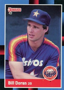 1988 Donruss  #235 - Bill Doran VAR - Houston Astros