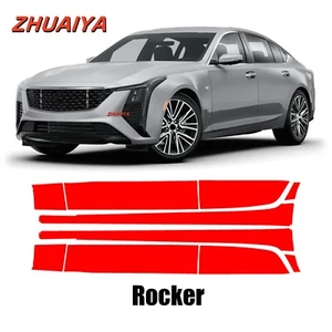Rockers PreCut PPF Paint Protection Film For CADILLAC CT5 LUXURY 2020-2025 - Picture 1 of 8