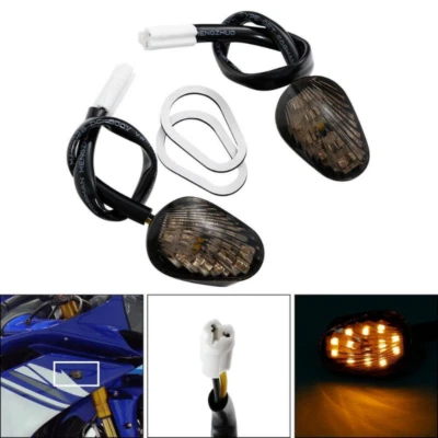 Luces intermitentes LED de señal de giro para Yamaha FZ09 MT09 14-16 FZ-07 MT-07 2015-2017 Foto 1 de 4