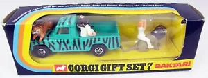 Daktari - Gift set GS7 Corgi 1973 - Land Rover 109 WB avec Figurines & Animaux ( - Bild 1 von 5