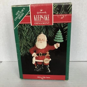 Hallmark Keepsake Ornamento Buon Vecchio Babbo Natale 1° di serie 1990 - Foto 1 di 2