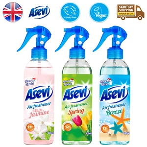 Asevi Home Room Air And Fabric Freshener Long Lasting Fragrance Spray 400ml - Picture 1 of 9