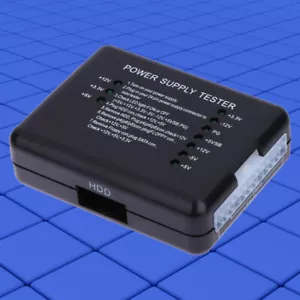 PC Power Supply Tester with 20/24 Pin SATA  HDD Connectors