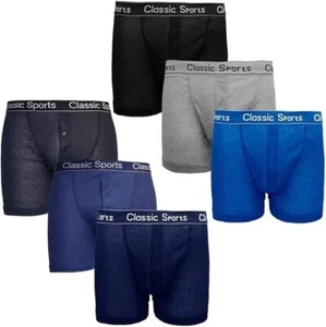 Klassische Sport enge Baumwolle Boxershorts, Shorts Unterwäsche Trunks, verschiedene Farben, - Bild 1 von 11