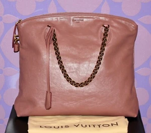 Louis Vuitton Boudoir Schlosskette weichseitige Tragetasche Mauve *limitierte RUNWAY*! - Bild 1 von 12