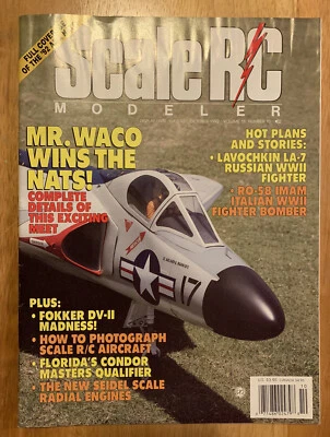 Scale RC Modeler Magazine - October 1992 Radio Controlled Airplanes - Image 1 of 3