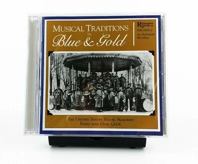 UNITED STATES NAVAL ACADEMY BAND - Musical Traditions In Blue & Gold - CD - RARE Foto 1 de 3