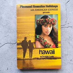 Pleasant Hawaiian Holidays With American Express Hawaii An Insight Guide 1985 - Imagen 1 de 13
