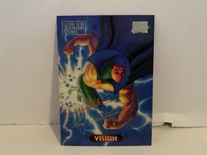 1994 Marvel Masterpieces Gold Signature Parallel #132 Vision Hildebrandt - Picture 1 of 3