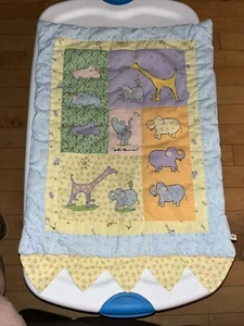 Rare! Vintage Carters John Lennon Baby Quilt  Animal Wall Hanging Real Love Mini - Picture 1 of 9