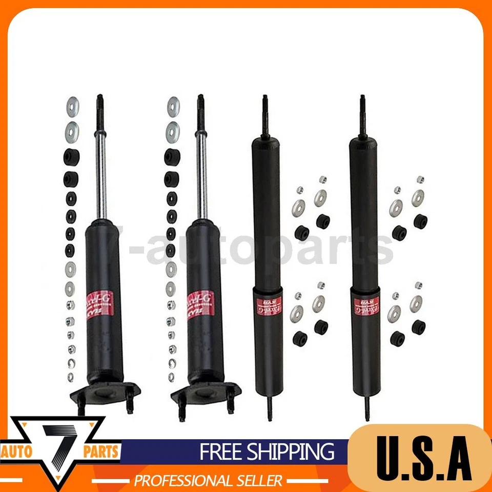 4x Amortecedor Frontal Traseiro KYB para 1971-1978 AMC Gremlin - Imagem 1 de 4