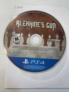 Alekhine's Gun PlayStation 4 solo disco - senza tracciamento #2840 - Foto 1 di 1