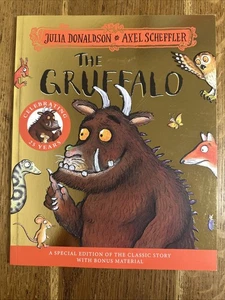 The Gruffalo Julia Donaldson Axel Scheffler DOUBLE SIGNED UK 25th Anniv 1/1 PBO - Picture 1 of 9