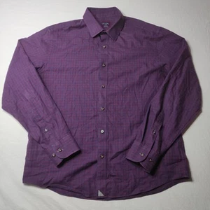 Camisa Untuckit Grande Roja a Cuadros Abotonada Manga Larga - Imagen 1 de 8
