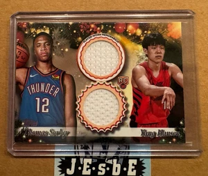 2025 Topps Holiday Mega THOMAS SORBER/YANG HANSEN #DPR-TS RC Dual Player RELICS - Bild 1 von 2