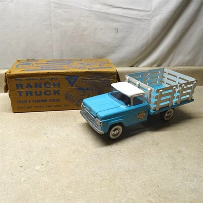 Vintage Nylint Ranch Truck Chase & Sanborn Special + Box, No. 4500, Nice - Image 1 of 4