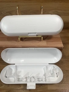 PHILIPS SONICARE - Travel Case for Electric Toothbrush White Set of 2 - Picture 1 of 3