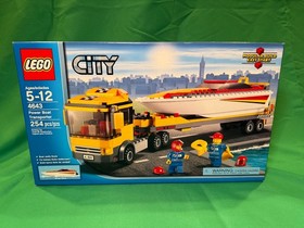 LEGO Power Boat Transporter 4643 CITY New In Sealed Box Retired