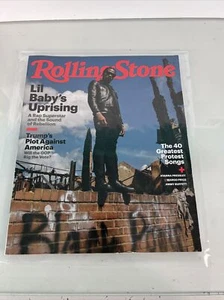 Lil Baby's Uprising cover Rolling Stone Magazine August 2020 Issue 1342 - Picture 1 of 6