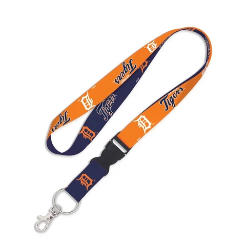 DETROIT TIGERS LANYARD DETACHABLE BUCKLE NEW WINCRAFT 🐯 Cover