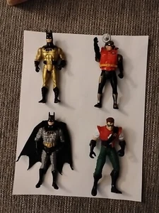 DC Four Figures Lot (2) Two Batman; Two Robin - Picture 1 of 10