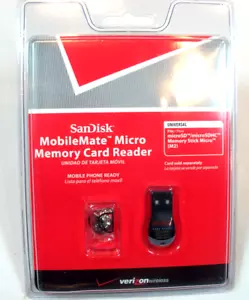 SanDisk MobileMate Micro Memory Card Reader from Verizon Wireless - Picture 1 of 3