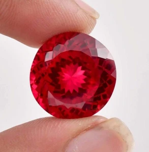 Piedra preciosa suelta 10,60 quilates impecable 12 x 12 mm pintura roja natural (certificada GIT) - Imagen 1 de 7