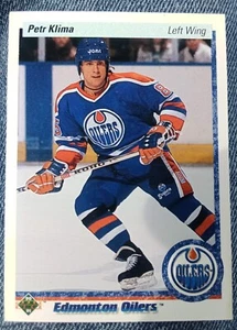 1990-91 Upper Deck Petr Klima Edmonton Oilers #282 - Picture 1 of 2