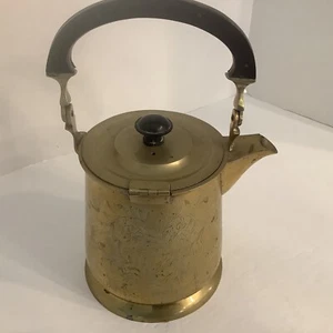 Patina caffettiera vintage antica ottone - Foto 1 di 6