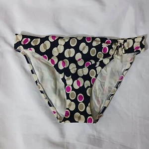 Chantelle Bikini Bottom Women's Small W28 Black White Pink Dots NWT - Picture 1 of 6