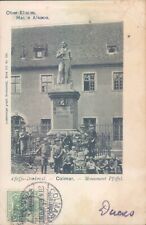 FRANCE Ober Elsass Colmar Pfeffel monument 1900s PC