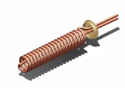 Solar Panel Hot Water Immersion Coil Heat Exchanger Retrofit Coil  - Image 1 of 4