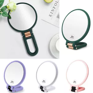 Magnifying Hand Held Mirror 1X 15X Double Side Folding Portable Makeup Mirror - Picture 1 of 17