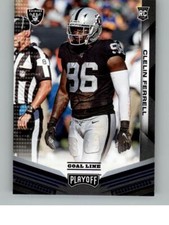 2019 Panini Playoff Clelin Ferrell 243   Oakland Raiders Goal Line